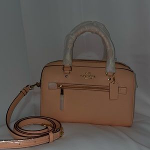 Coach Leather Rowan Satchel